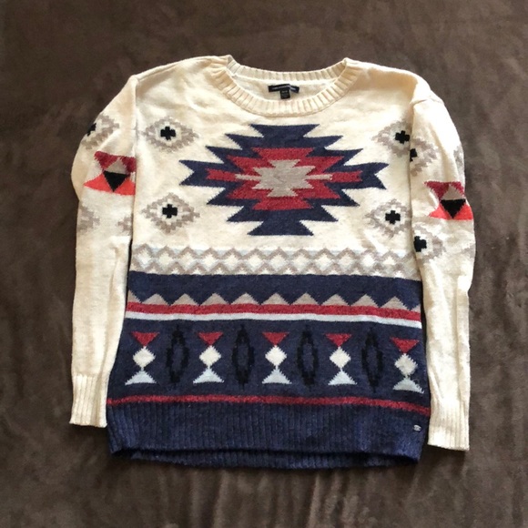 XS knit patterned sweater - Picture 1 of 3
